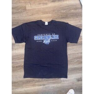 Men's Vintage NFL Super Bowl XLII Graphic Tee Size L